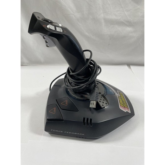 Logitech WingMan Force 3D Force Feedback USB Joystick Untested Sold As Is - Picture 4 of 14